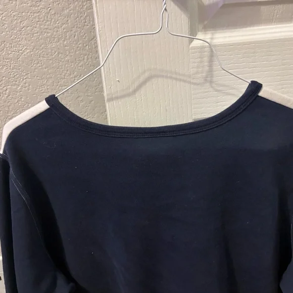 Vintage Women’s Chicago Bears NFL Blue/White XL Sweater Comfy - Picture 10 of 10